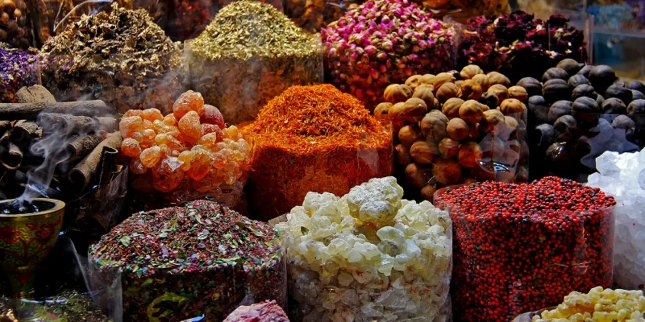 Os souks de Abu Dhabi